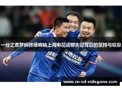 一分之差梦碎终场哨响上海申花遗憾失冠背后的坚持与叹息